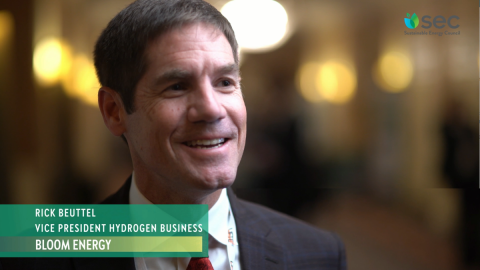 Interview with Rick Beuttel, Vice President Hydrogen Business at Bloom Energy at #H2AmericasSummit 2022