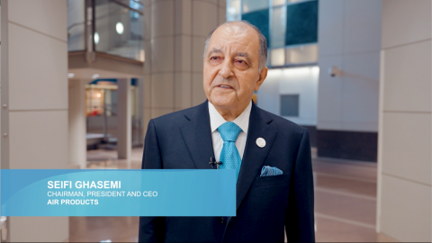 Interview with Seifi Ghasemi, Chairman, President & CEO of Air products at #H2Americas2023